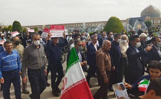برگزاری راهپیمایی روز قدس در اصفهان+ فیلم و تصاویر برگزاری راهپیمایی روز قدس در اصفهان+ فیلم و تصاویر
