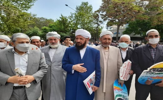 برگزاری راهپیمایی روز جهانی قدس در خراسان شمالی