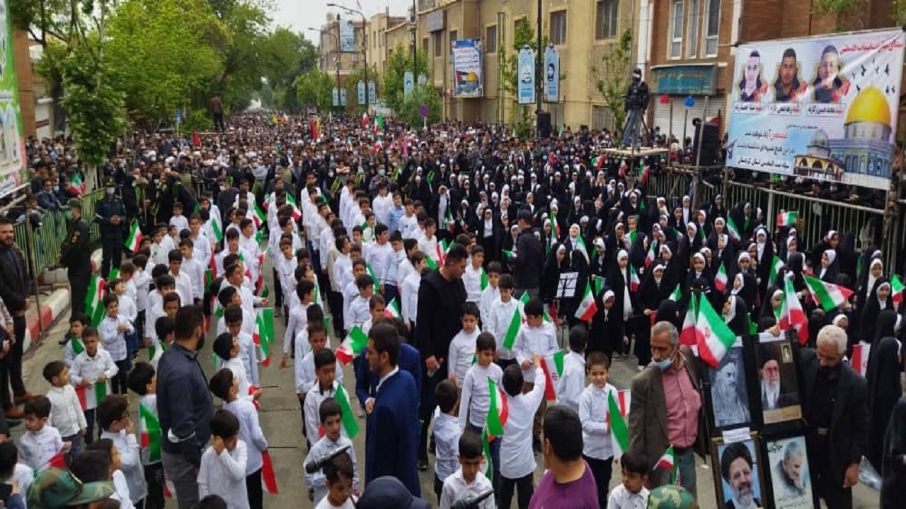 برگزاری راهپیمایی روز جهانی قدس در کردستان + فیلم و تصاویر