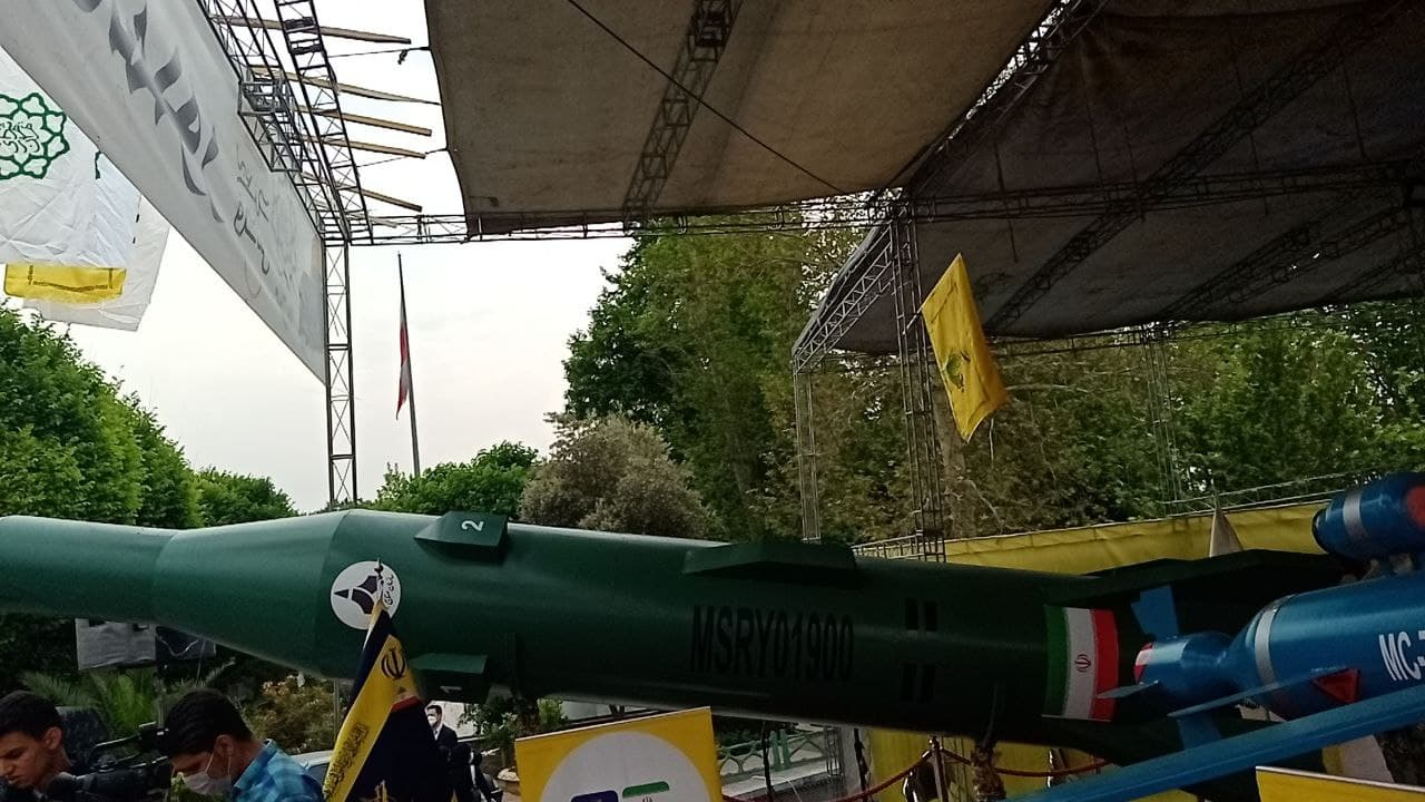 نمایش موشک&zwnj;های محور مقاومت در راهپیمایی روز قدس