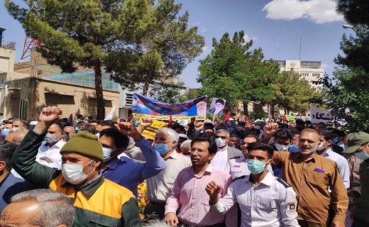 برگزاری راهپیمایی روز جهانی قدس در خراسان جنوبی + تصاویر