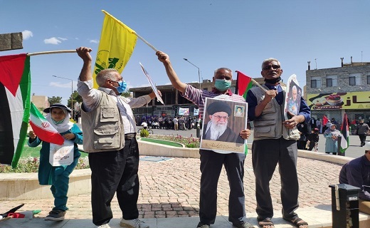 برگزاری راهپیمایی روز جهانی قدس در خراسان جنوبی 