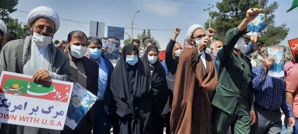 برگزاری راهپیمایی روز جهانی قدس در شهرستان های استان کرمان برگزاری راهپیمایی روز جهانی قدس در شهرستان های استان کرمان