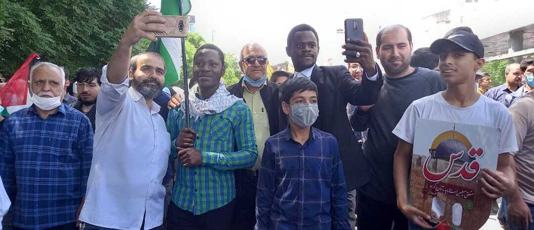 برگزاری راهپیمایی روز جهانی قدس در مشهد+ فیلم و تصاویر