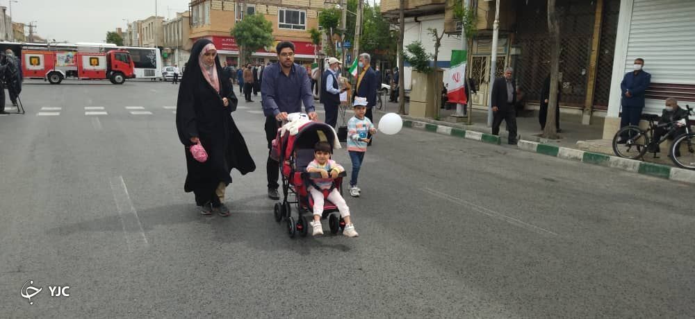 راهپیمایی روز جهانی قدس ۱۴۰۱ در استان مرکزی + تصاویر