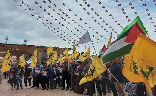 برگزاری راهپیمایی روز قدس ۱۴۰۱ در قم+تصاویر