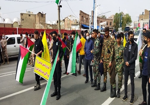راهپیمایی روز جهانی قدس در آذربایجان غربی