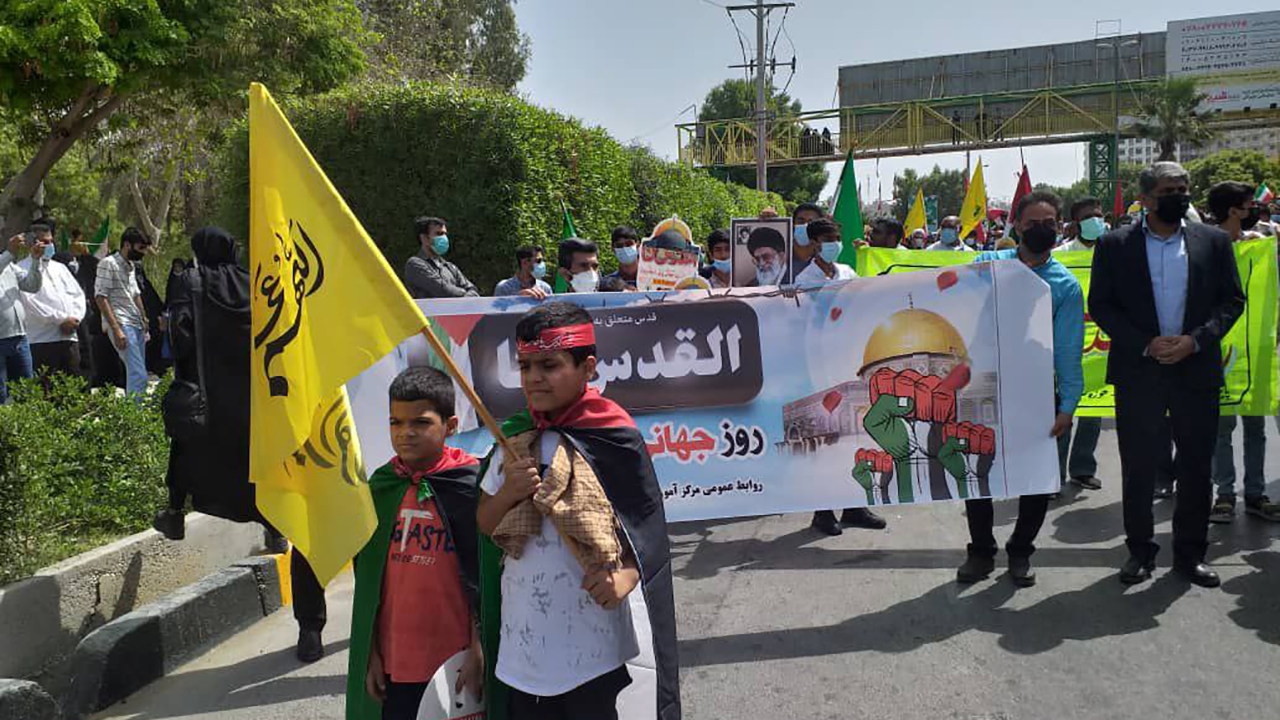 راهپیمایی روز قدس در بندرعباس برگزار شد + تصاویر