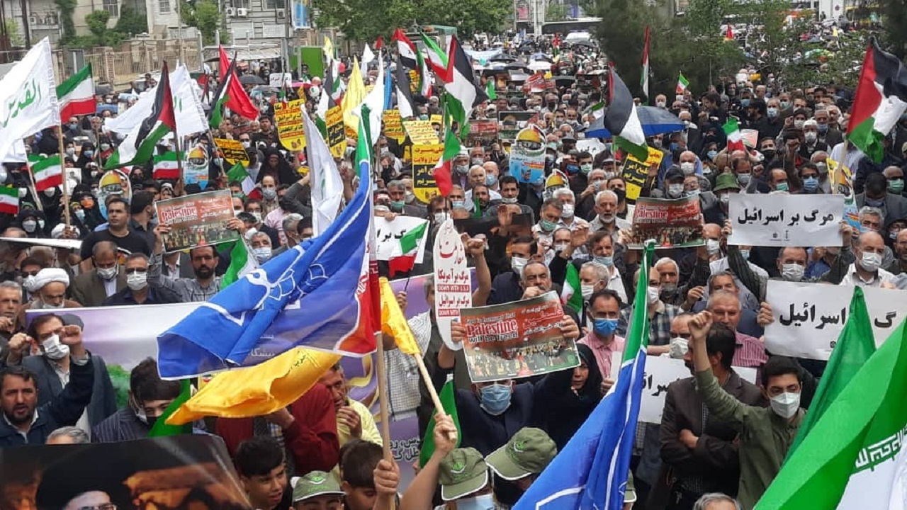 راهپیمایی روز جهانی قدس در البرز+فیلم
