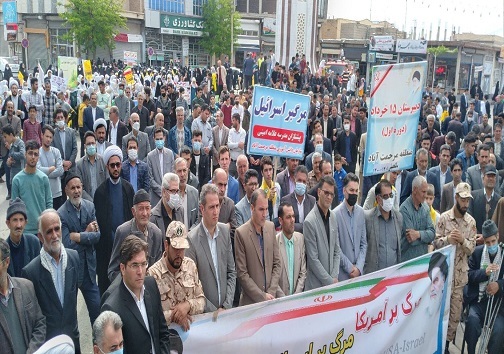 راهپیمایی روز جهانی قدس در آذربایجان غربی