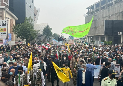 طنین انداز شدن فریاد آزادی قدس در مازندران