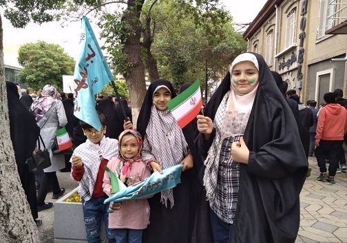 مراسم راهپیمایی روز جهانی قدس در کرمانشاه+ تصاویر