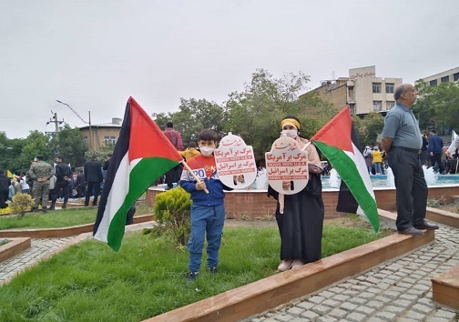مراسم راهپیمایی روز جهانی قدس در کرمانشاه+ تصاویر