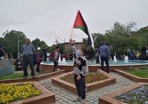 مراسم راهپیمایی روز جهانی قدس در کرمانشاه+ تصاویر