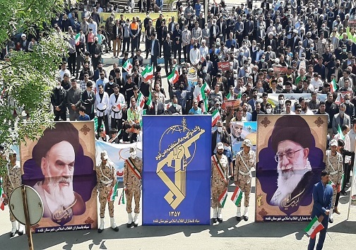 راهپیمایی روز جهانی قدس در آذربایجان غربی