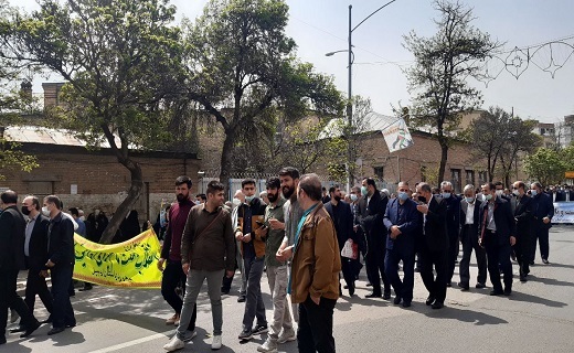 برگزاری راهپیمایی روز جهانی قدس در اردبیل