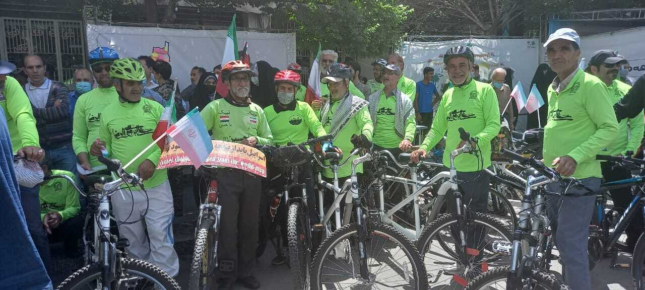 برگزاری راهپیمایی روز جهانی قدس در مشهد+ فیلم و تصاویر