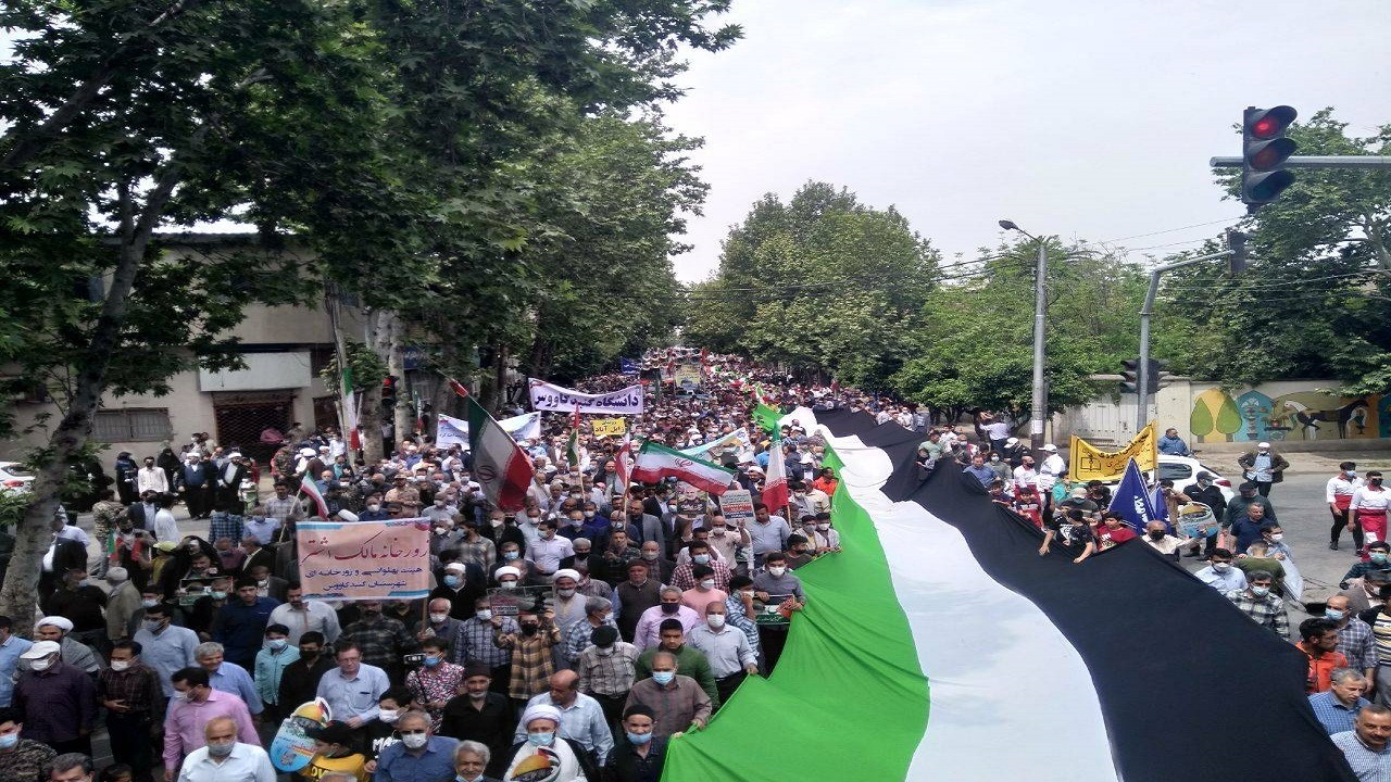 راهپیمایی روز جهانی قدس در گلستان + عکس و فیلم