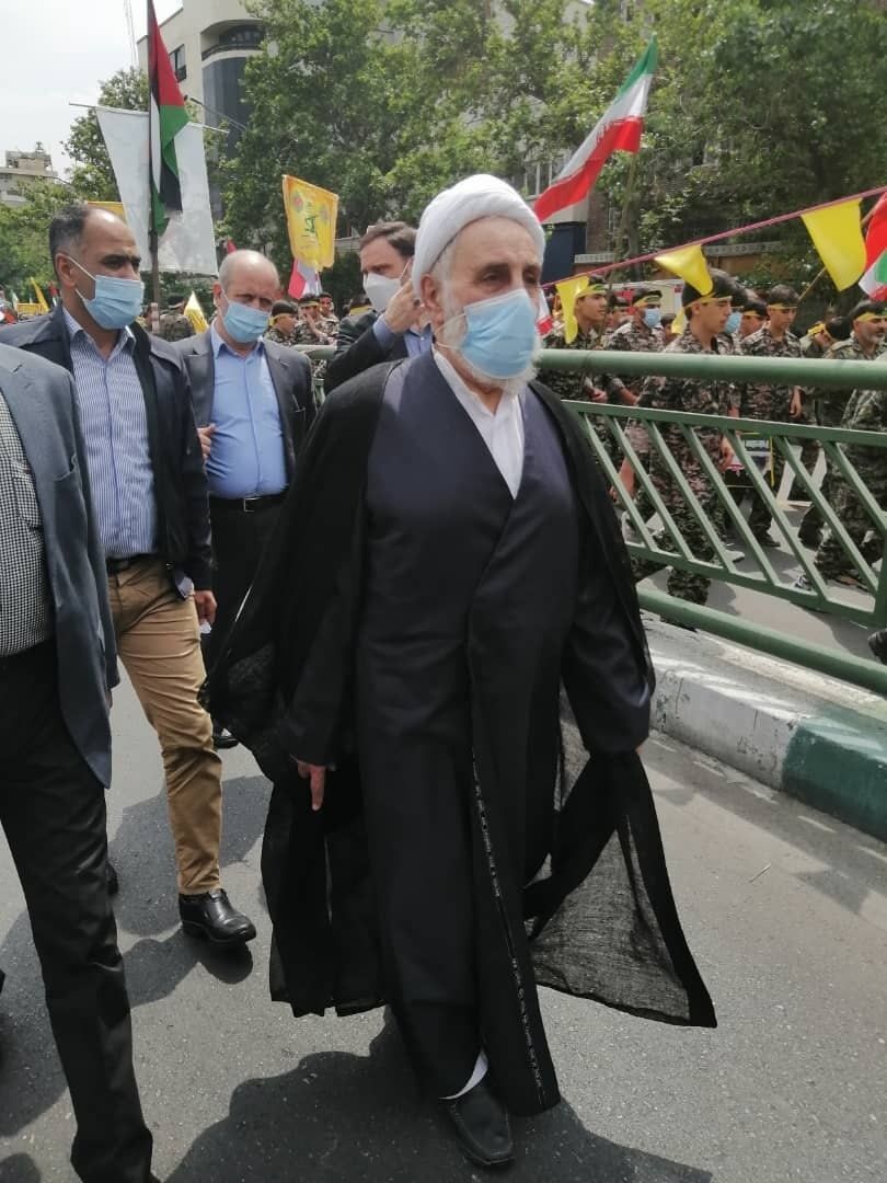 راهپیمایی «روز قدس» در تهران برگزار شد/ از نمایش موشکهای بالستیک ایرانی تا دبههای آمریکایی راهپیمایی «روز قدس» در تهران برگزار شد/ از نمایش موشکهای بالستیک ایرانی تا دبههای آمریکایی