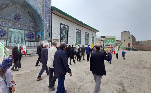 برگزاری راهپیمایی روز جهانی قدس در اردبیل + تصاویر