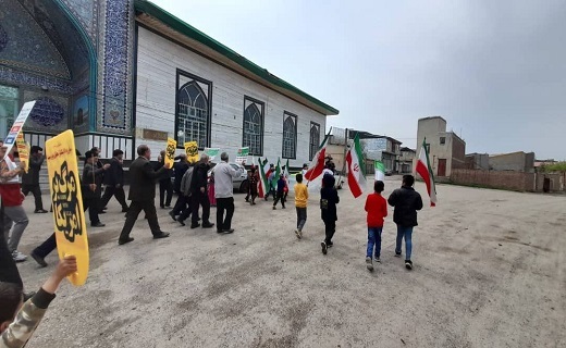 برگزاری راهپیمایی روز جهانی قدس در اردبیل + تصاویر