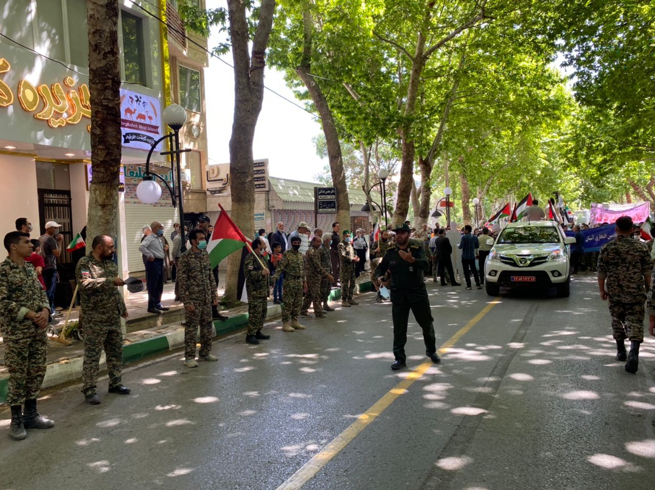 برگزاری راهپیمایی روز جهانی قدس در مشهد+ فیلم و تصاویر