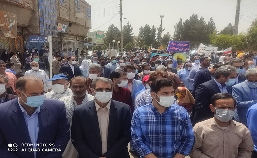 برگزاری راهپیمایی روز قدس درسیستان وبلوچستان + فیلم و تصاویر