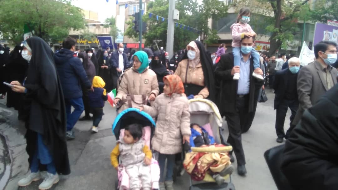 برگزاری راهپیمایی روز جهانی قدس در همدان&nbsp;