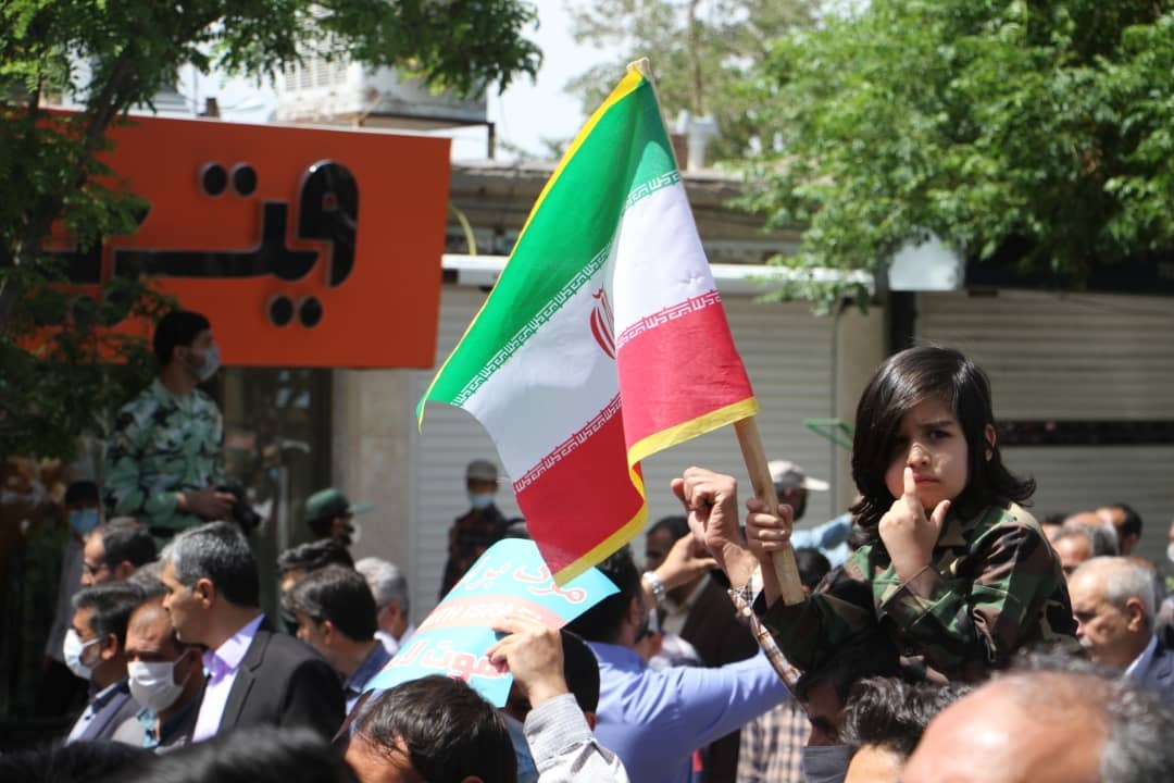 برگزاری راهپیمایی روز جهانی قدس در مشهد+ فیلم و تصاویر