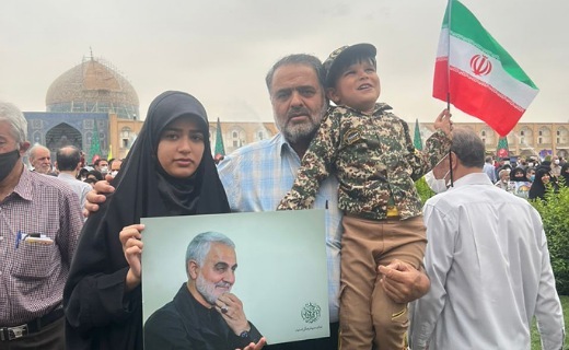 برگزاری راهپیمایی روز قدس در اصفهان+ فیلم و تصاویر