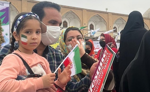 برگزاری راهپیمایی روز قدس در اصفهان+ فیلم و تصاویر