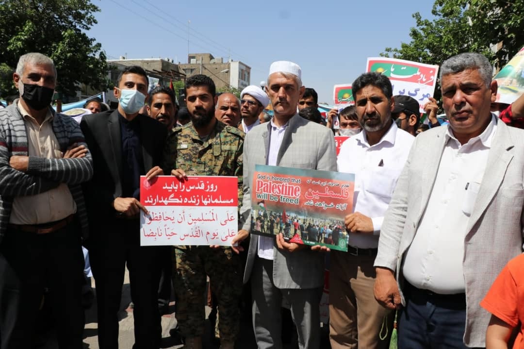 برگزاری راهپیمایی روز جهانی قدس در مشهد+ فیلم و تصاویر