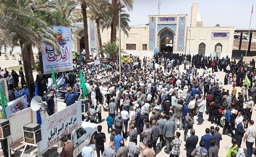 راهپیمایی روز قدس در طبس