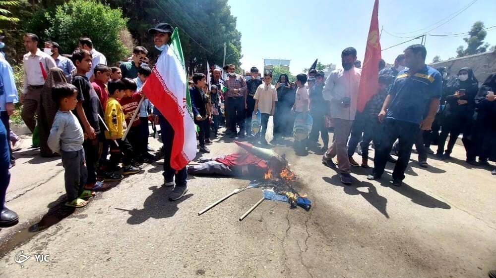 راهپیمایی روز قدس در شهرستان  سیرجان 