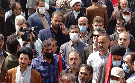برگزاری راهپیمایی روز جهانی قدس در اردبیل + تصاویر