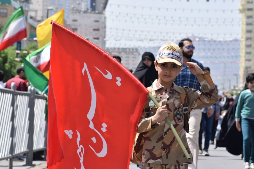 برگزاری راهپیمایی روز جهانی قدس در مشهد+ فیلم و تصاویر