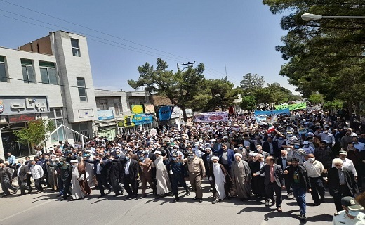 برگزاری راهپیمایی روز جهانی قدس در قاینات