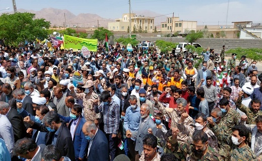 برگزاری راهپیمایی روز جهانی قدس در زیرکوه