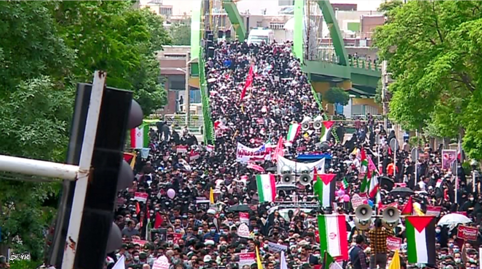 راهپیمایی روز جهانی قدس ۱۴۰۱ در استان مرکزی + تصاویر