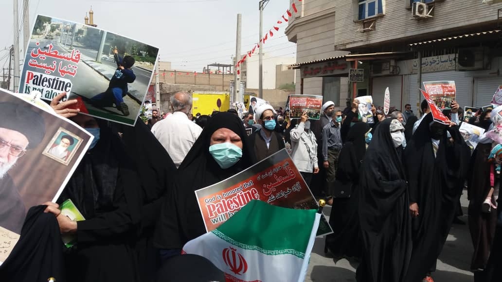 تصاویری از راهپیمایی روز جهانی قدس در اهواز