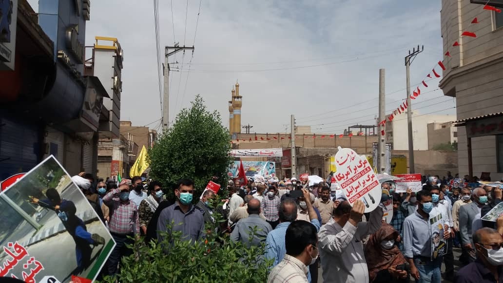 تصاویری از راهپیمایی روز جهانی قدس در اهواز