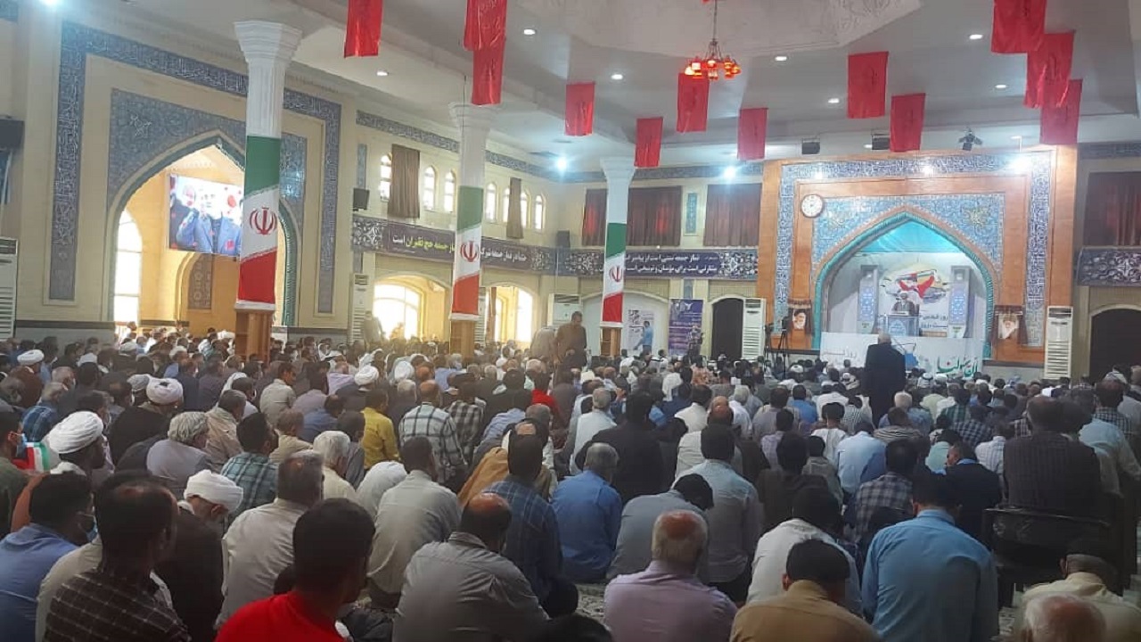 حضور مردم آبادان در راهپیمایی نماد دشمنی با باطل بود