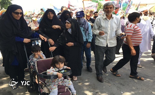 جلوه های ویژه راهپیمایی روز جهانی قدس در استان یزد