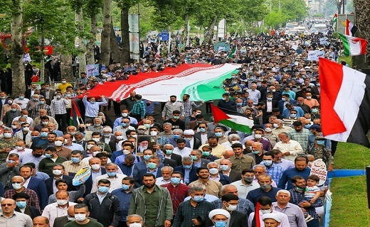 راهپیمایی روز جهانی قدس ۱۴۰۱ در گیلان