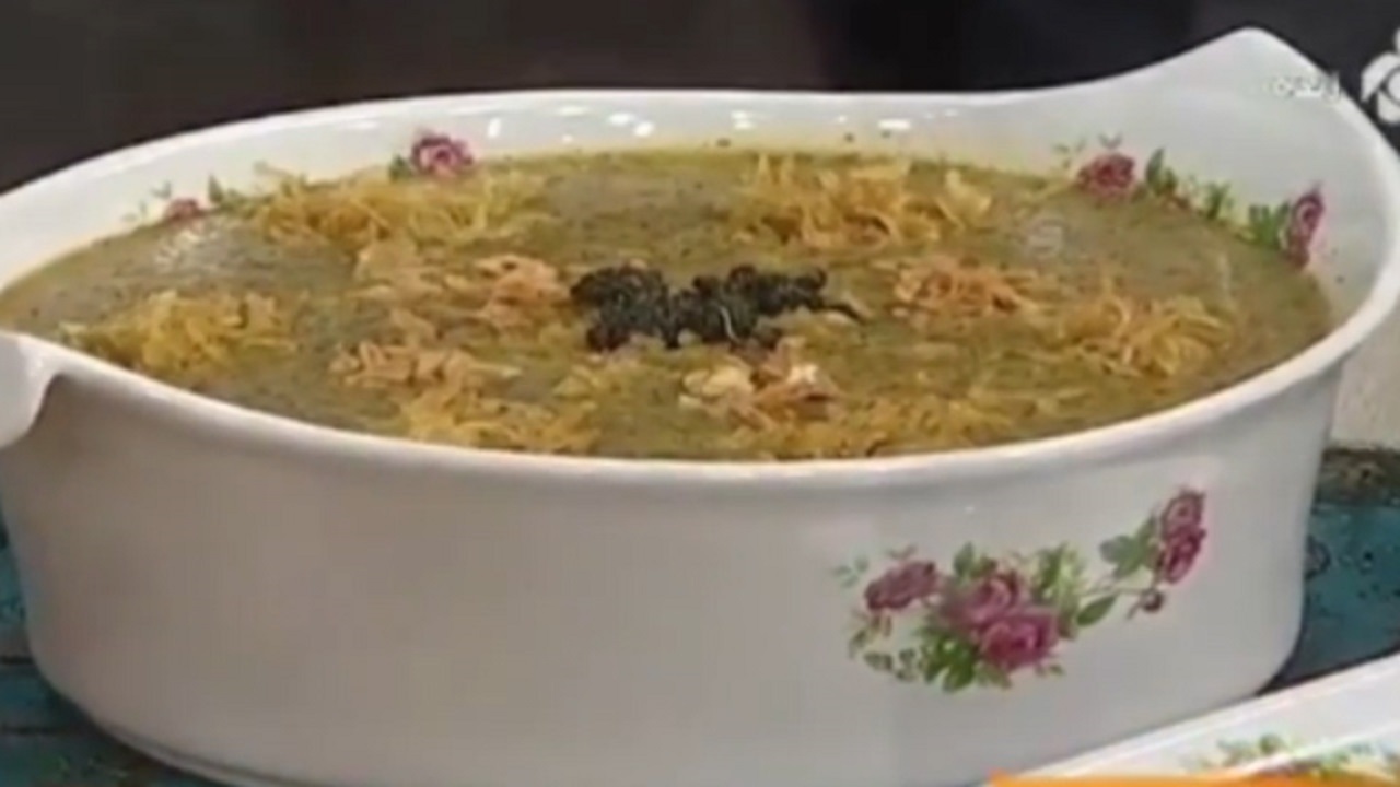 طرز تهیه آش آبغوره شيرازی + فیلم