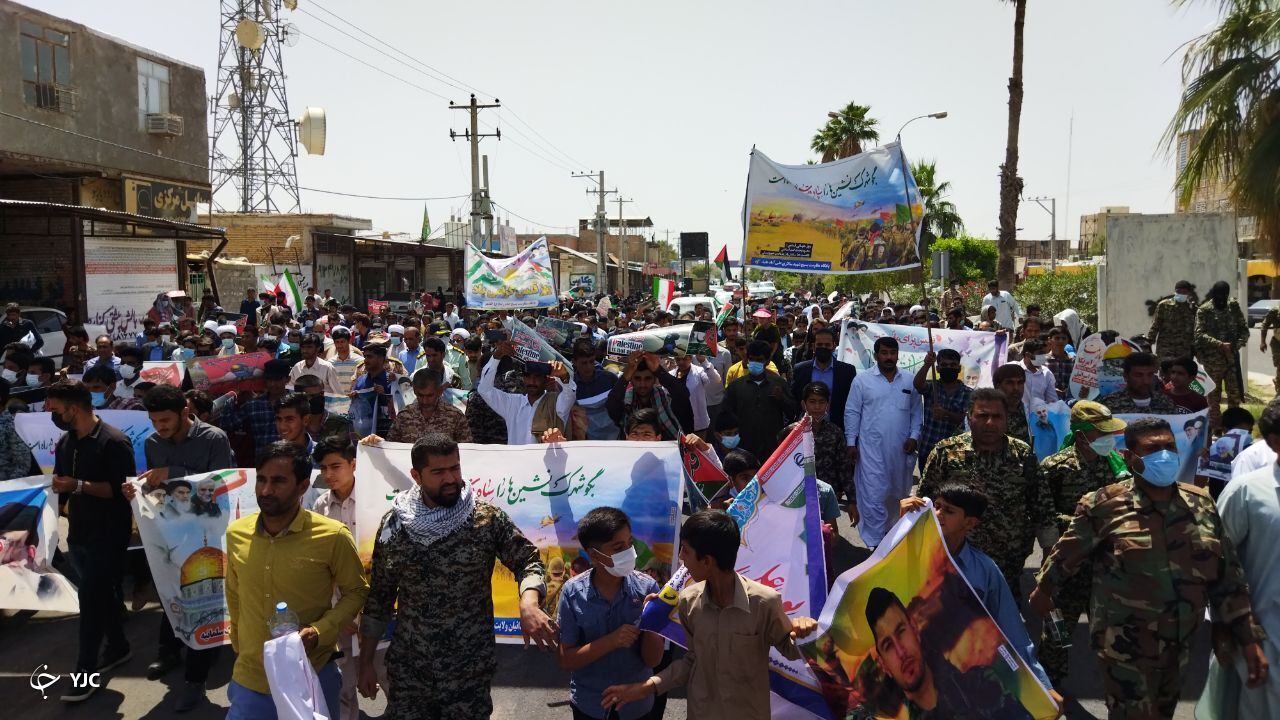 راهپیمایی روز قدس شهرستان رودبار جنوب 