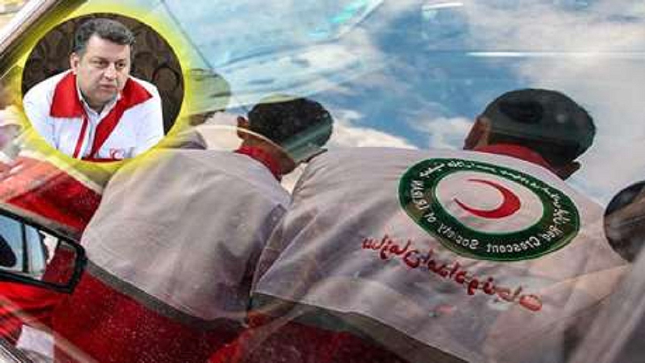 خدمات رسانی امدادی هلال احمر یزد به شرکت کنندگان مراسم راهپیمایی روز قدس