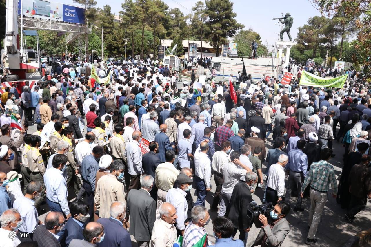 راهپیمایی روز قدس کرمان 