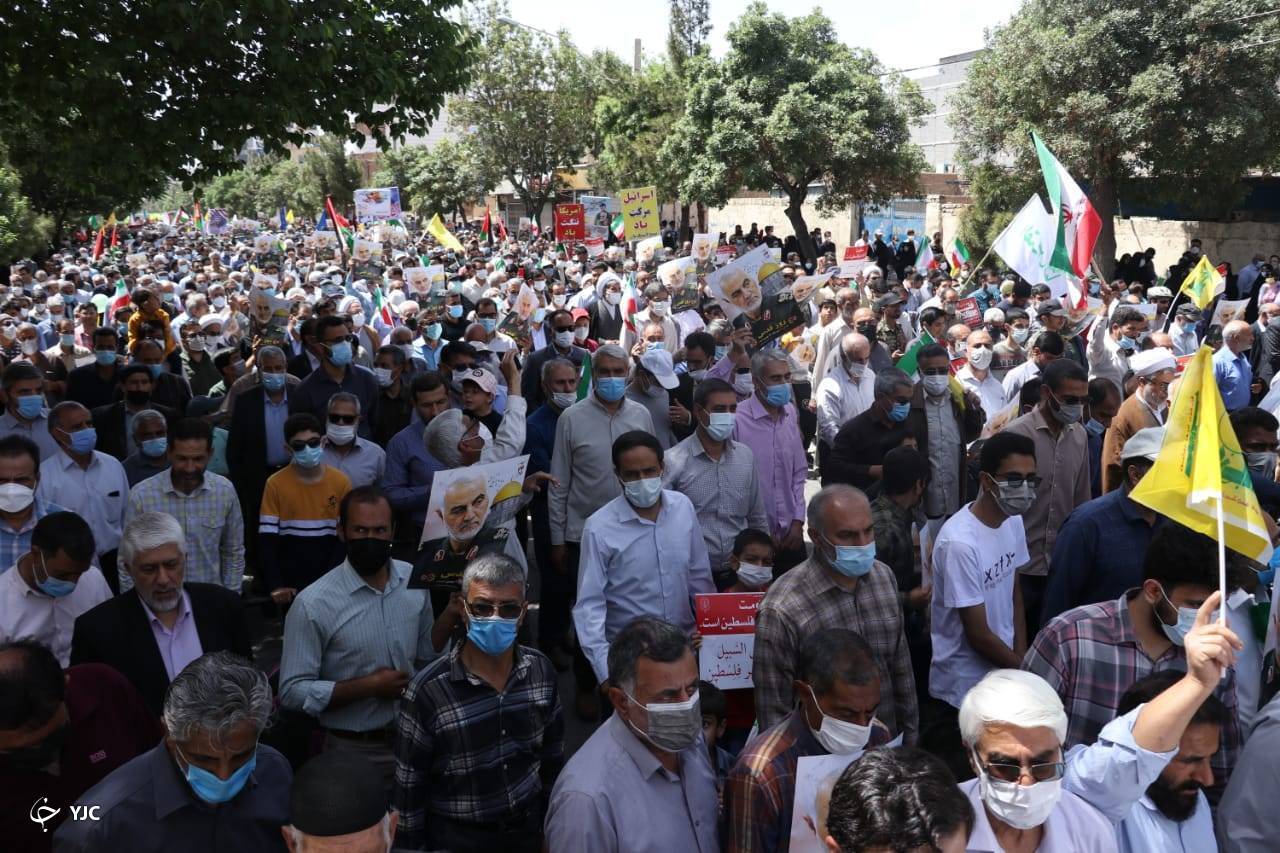 راهپیمایی روز قدس کرمان 