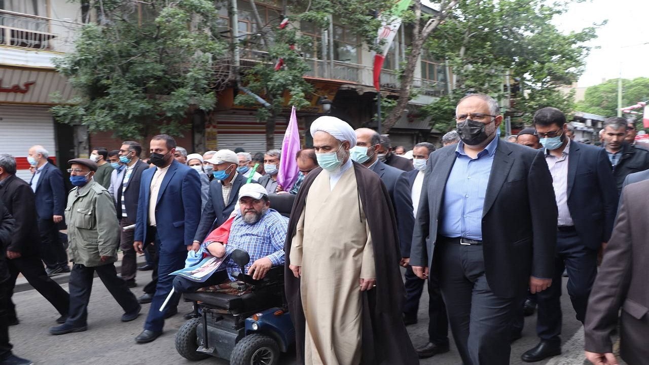 قدردانی از حضور پرشور مردم استان قزوین در راهپیمایی روز قدس